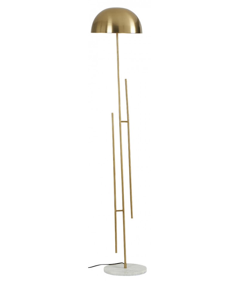 Lampadaire Moten Brass 30x30xH158cm - Athezza