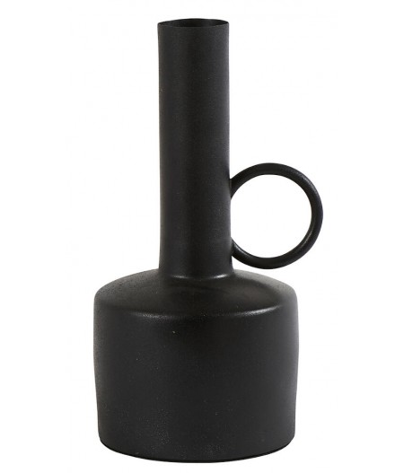 Vase Ruiz Noir 15x17x31cm - Athezza