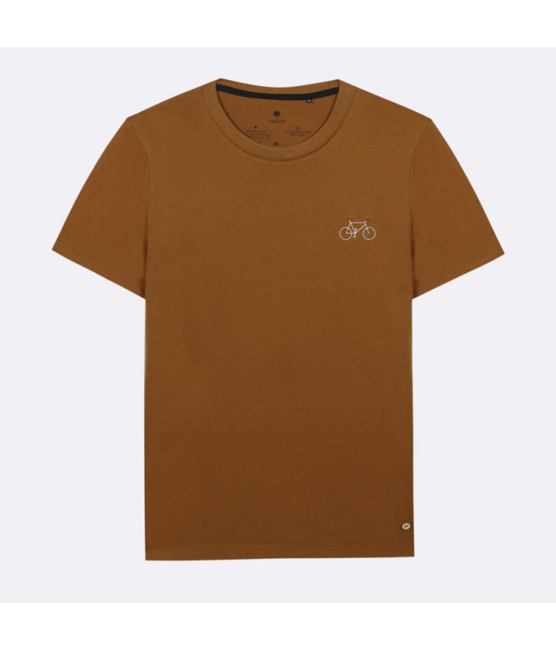 Arcy T-Shirt Cotton Vélo brodé - BRO08 - Faguo
