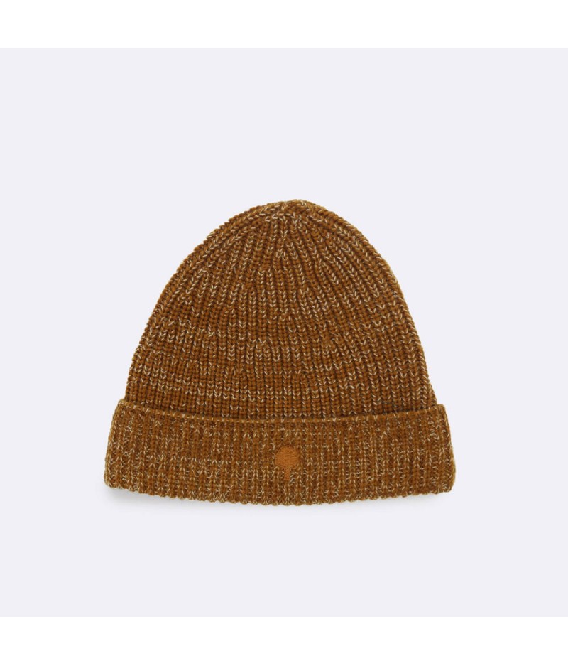 Bonnet Laine Brown Hat Wool - Faguo