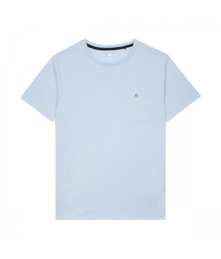 T-Shirt Olonne Bleu Ciel - Faguo