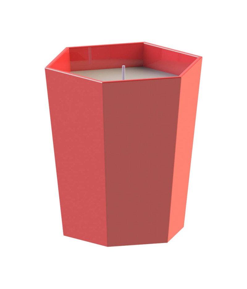 Bougie Parfumée Lund London - Coral - Clementine Fizz - Skittle Lidded Candle