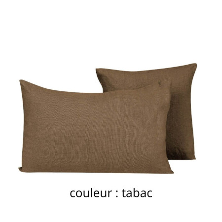 Coussin en lin 45x45cm Un Baiser à Vauban by L’Ornitho