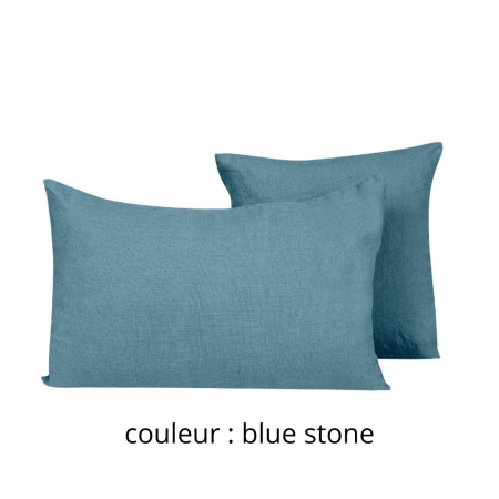 Coussin en lin 45x45cm Un Baiser à Vauban by L’Ornitho