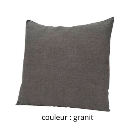 Coussin en lin 45x45cm Un Baiser à Vauban by L’Ornitho