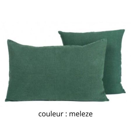 Coussin en lin 45x45cm Un Baiser à Vauban by L’Ornitho