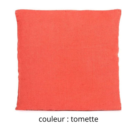 Coussin en lin 45x45cm Un Baiser à Vauban by L’Ornitho