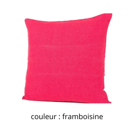 Coussin en lin 45x45cm Un Baiser à Vauban by L’Ornitho