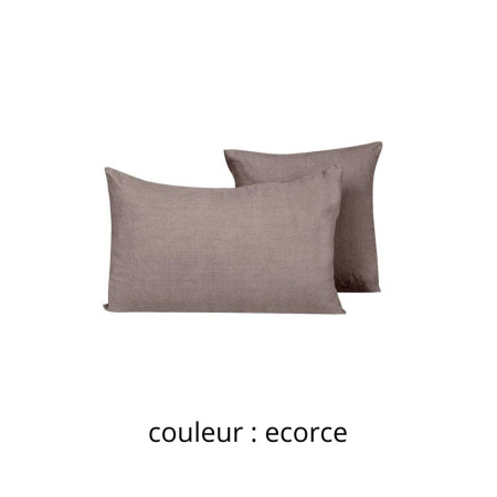 Coussin en lin 45x45cm Un Baiser à Vauban by L’Ornitho