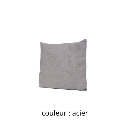 Coussin en lin 45x45cm Un Baiser à Vauban by L’Ornitho