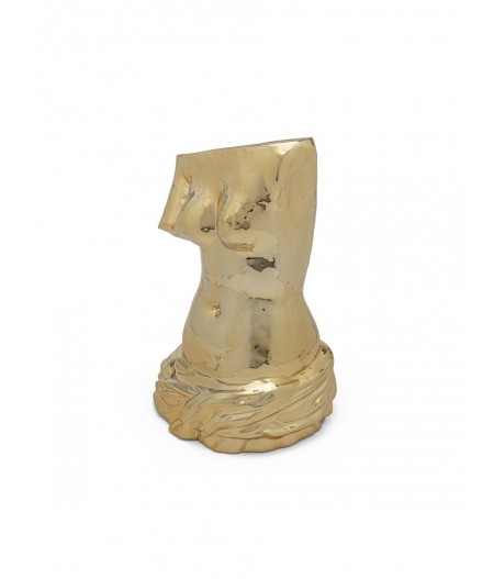 Milo doré Seletti - Vase en céramique doré