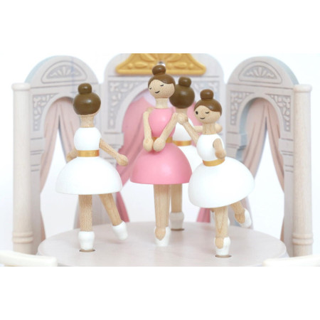 Ballet n°29 - Multi Rotate Music Box - Wooderful life Boite à musique | L'Ornithorynque Marseille