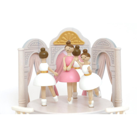 Ballet n°29 - Multi Rotate Music Box - Wooderful life Boite à musique | L'Ornithorynque Marseille