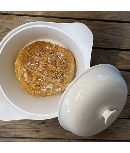 Couvercle pain cocotte 24 cm céramique + livre de recettes – Cookut