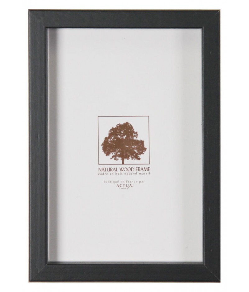 Cadre Bois Noir 40x50 cm