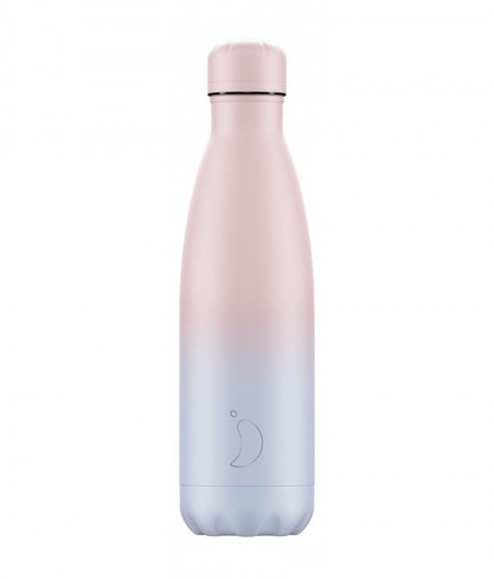 Gourde Thermos 500ml Gradient Chilly's Bottle - Pastel, Blush, Néon, Matte et Monochrome