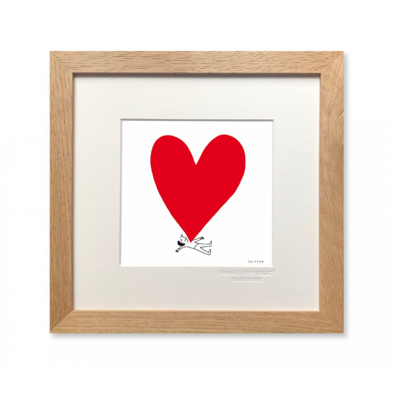 22x22 cm Soledad Coeur 08 - Affiche Image Republic