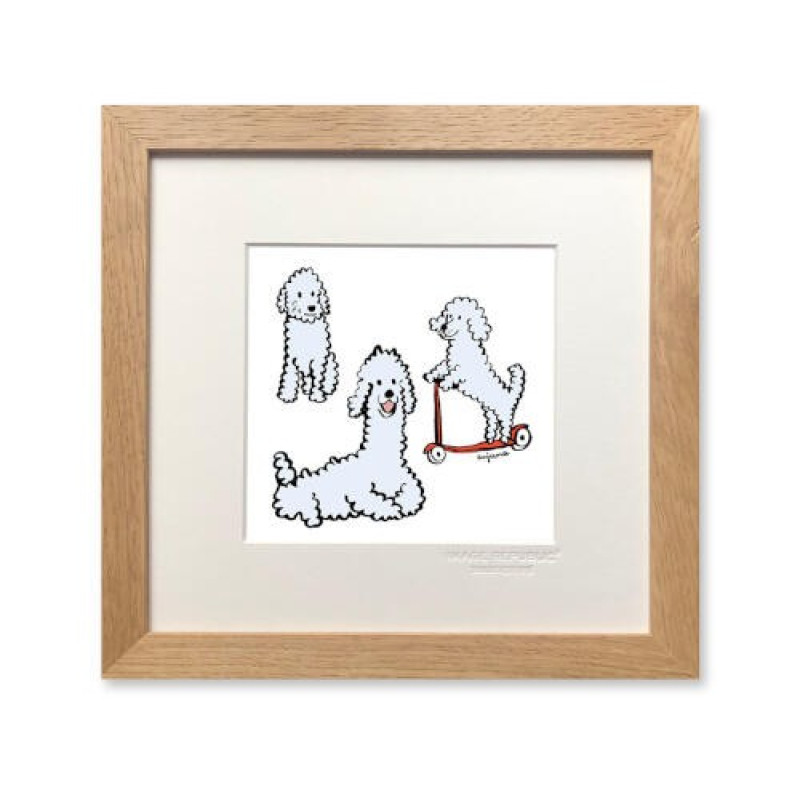 22x22 cm Anjuna Boutan Moumoute - Affiche Image Republic