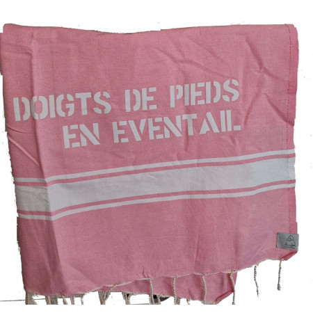 Fouta Doigts de pieds en éventail by L’Ornitho