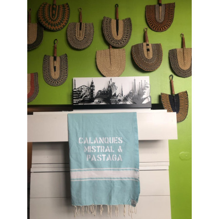 Fouta Calanques Mistral & Pastaga by L’Ornitho