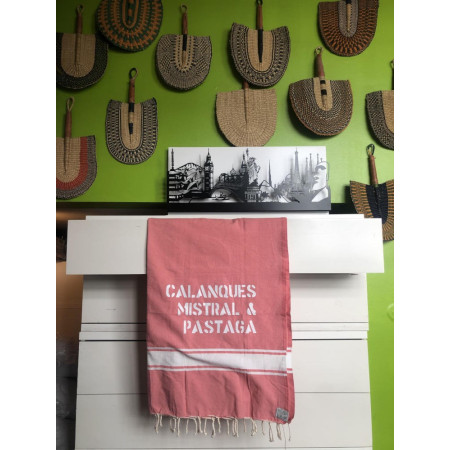 Fouta Calanques Mistral & Pastaga by L’Ornitho