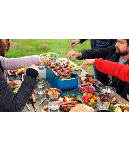 Pack Barbecue Nomade Bleu Cookut