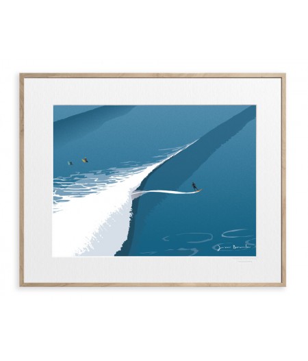 40x50 cm Jason Brooks 0016 Surfer - Affiche Image Republic