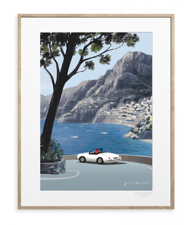 40x50 cm Jason Brooks 0019 Italian Vibes - Affiche Image Republic