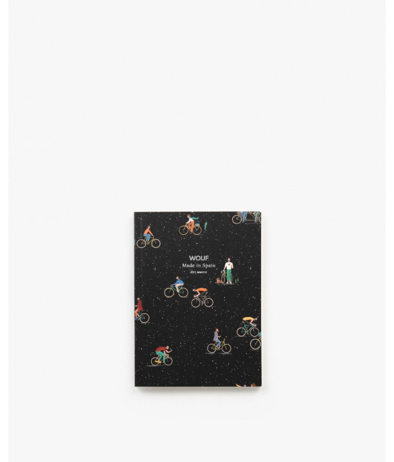 Riders Stationery : Notebook A6 - WOUF
