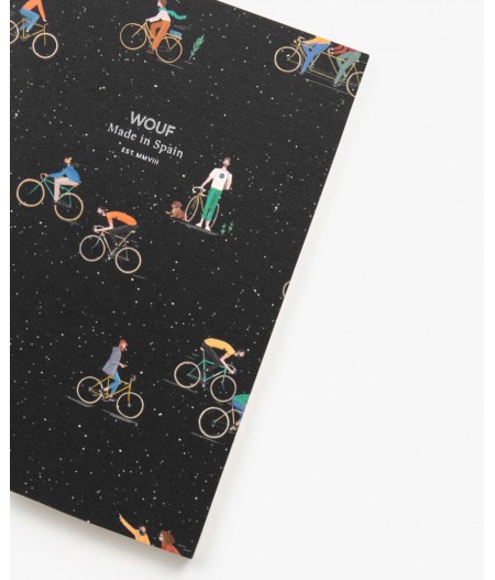 Riders Stationery : Notebook A5 - WOUF