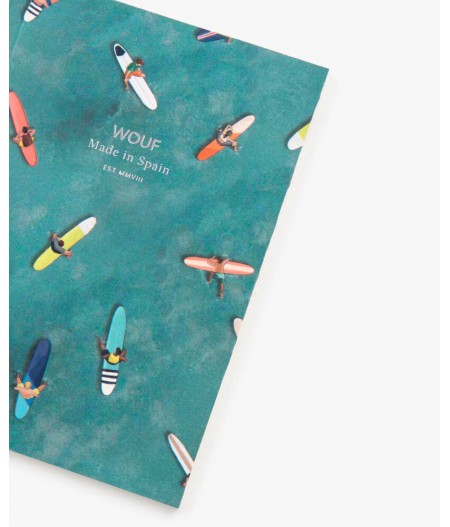 Biarritz Stationery : Notebook A6 - WOUF
