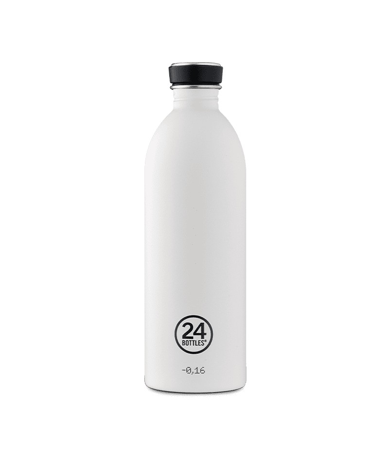 Basic Collection Ice White Urban Bottle 1000ml - 24 BOTTLES