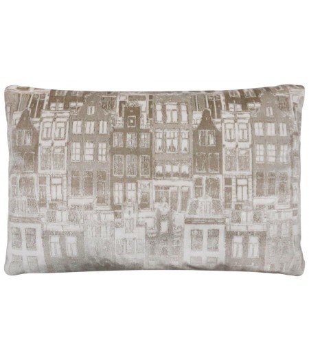 Coussin 45x65 cm - Homes beige - FS HOME