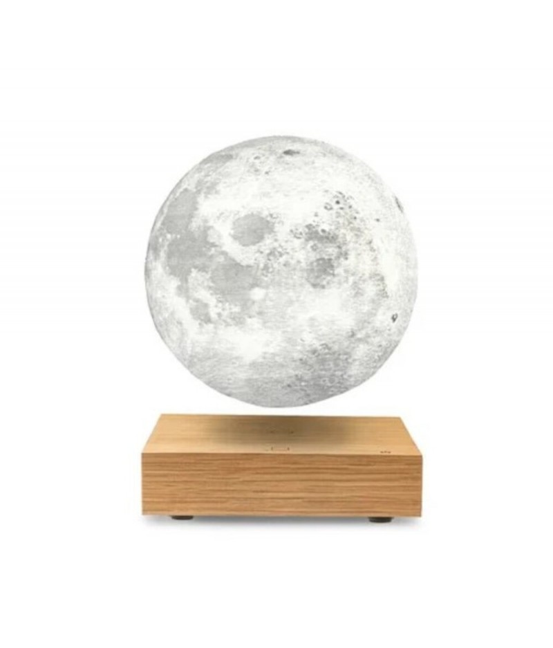 Lampe a poser Smart Moon Lamp natural white ash wood  - Gingko