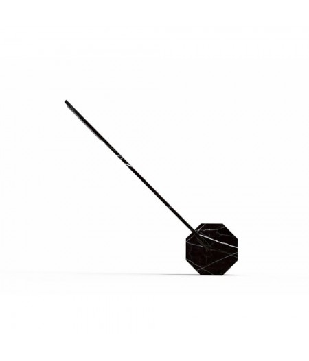 Lampe de bureau rechargeable Octagon One Portable Desk Light Black Marble - Gingko