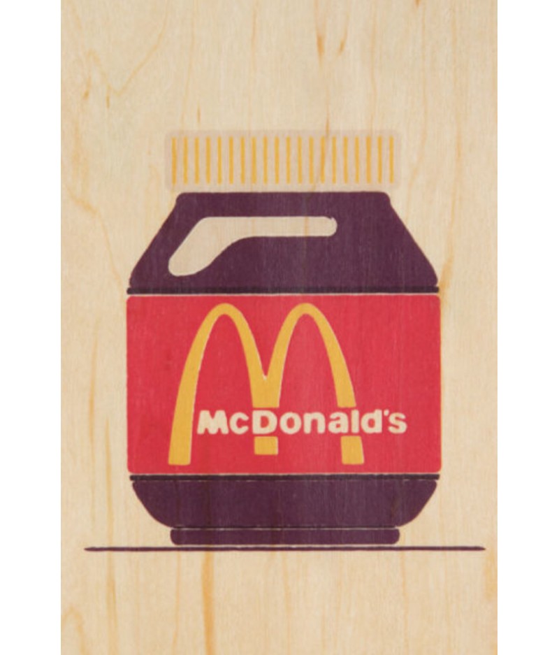Cartes Postales en bois Woodhi - Brand Mix Mcdonald's