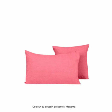HOUSSE DE COUSSIN MAGENTA 2