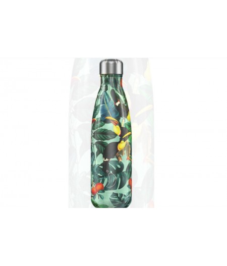 Gourde Thermos 3D Tropical Toucan 750ml - Chilly’s Bottle
