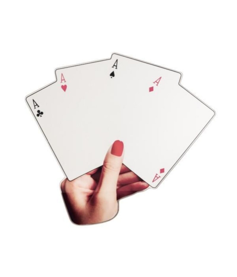 Poker Shaped Mirror cm. 68 H.72 - Seletti