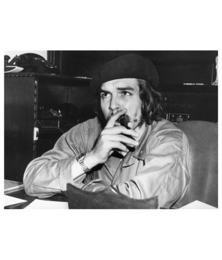 Tirage papier 40 x 60 cm PORTRAITS NB - Che Guevara - Blue Shaker
