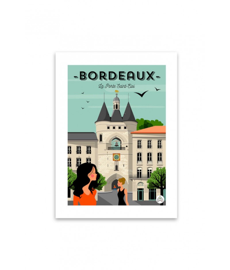 Affiche Les Petits Yéyés - Bordeaux - La Porte Saint-Eloi