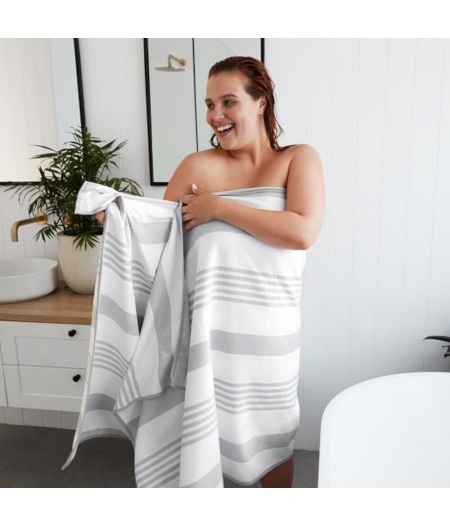 Towel - Home - Extra Large - Jasmine White - Dock & Bay