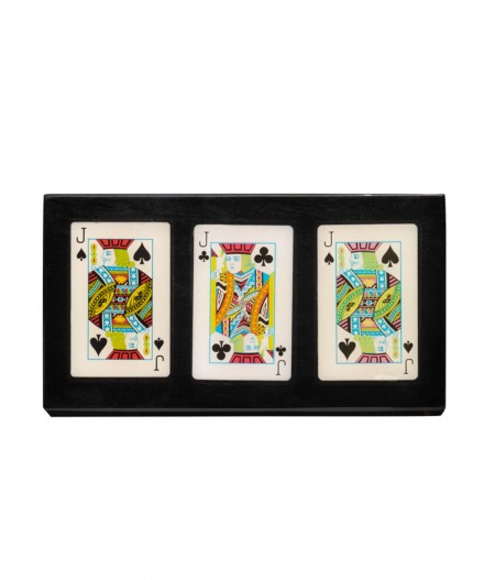 Boîte colorée de 3 jeux de cartes - Chehoma