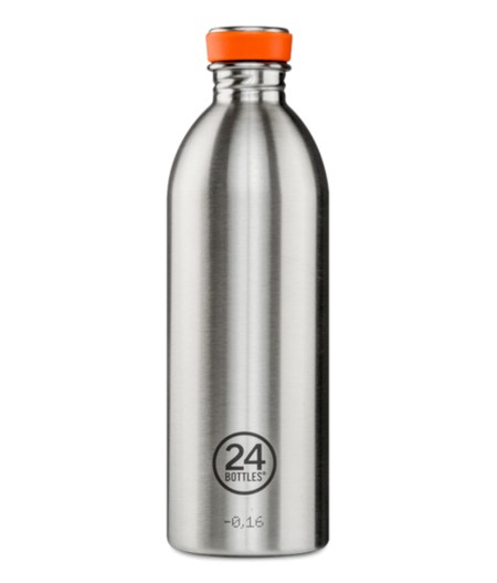 Basic Collection Steel Urban Bottle 1000ml - 24 BOTTLES
