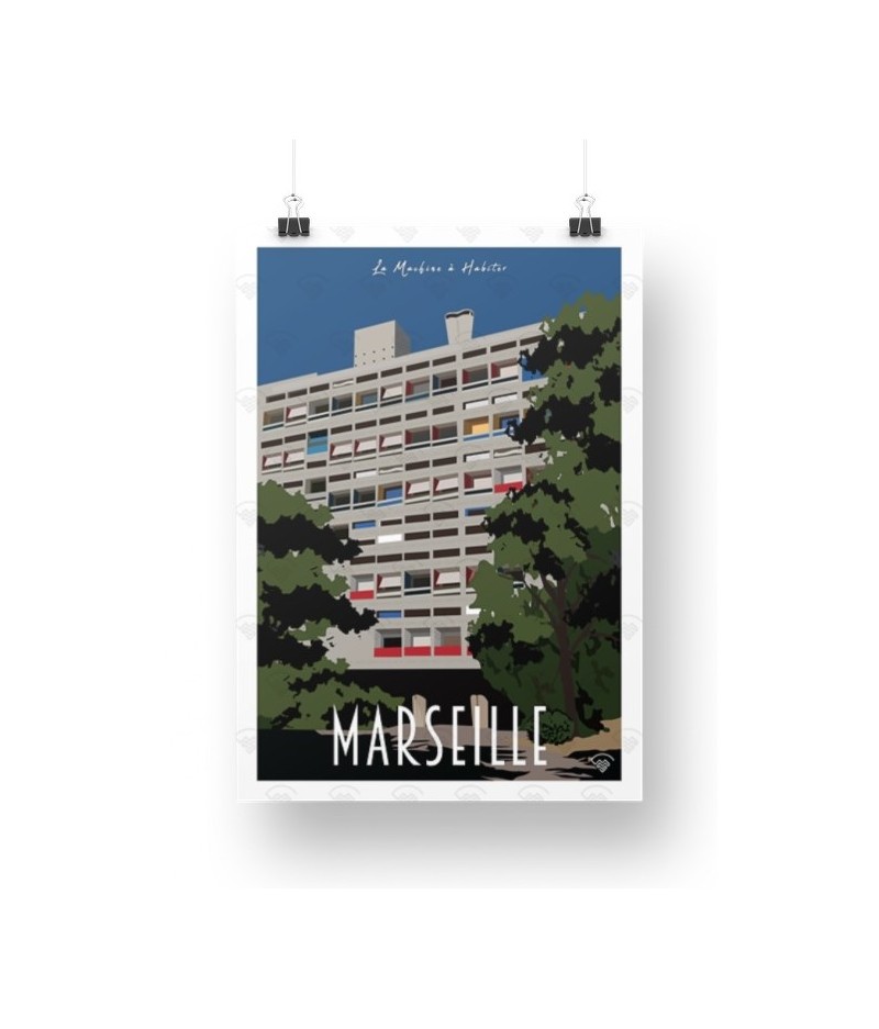 Affiche Maison Landolfi - Marseille