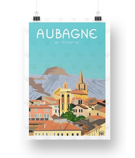 Affiche Maison Landolfi - Aubagne en Provence