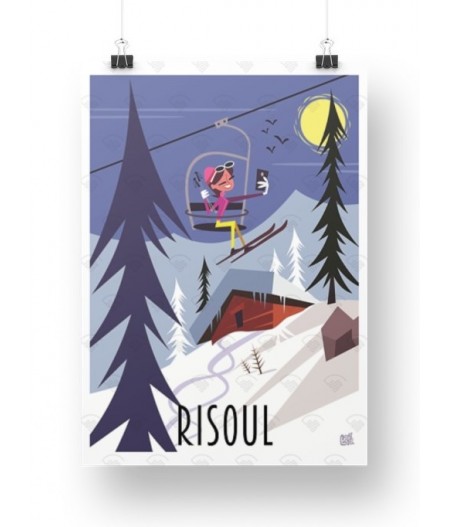Affiche Maison Landolfi - Risoul