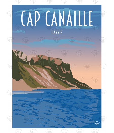 Affiche Maison Landolfi - Cap Canaille - Cassis