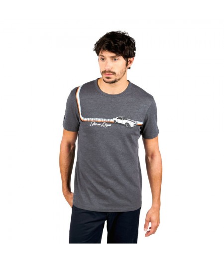 Tee shirt manches courtes Tosno Anthracite Chine  - OXBOW