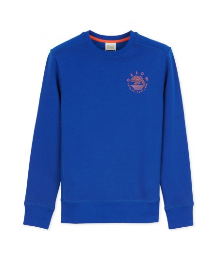 Sweat col rond graphique Sweat SOUET - Electric Blue - OXBOW